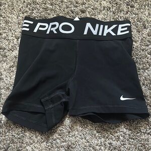 Nike Pro Black Athletic Shorts